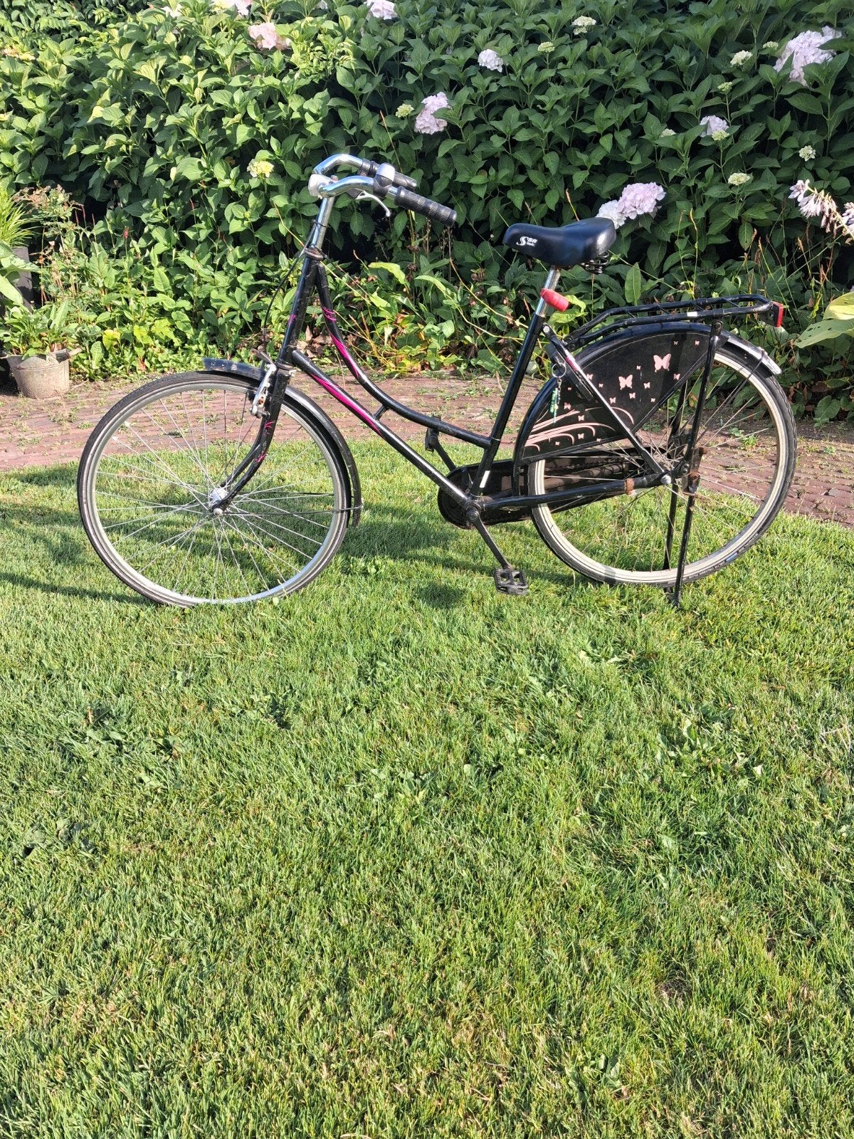 Limit damesfiets, Fietsen en Brommers, Ophalen, Terugtraprem, Gebruikt, 47 tot 50 cm