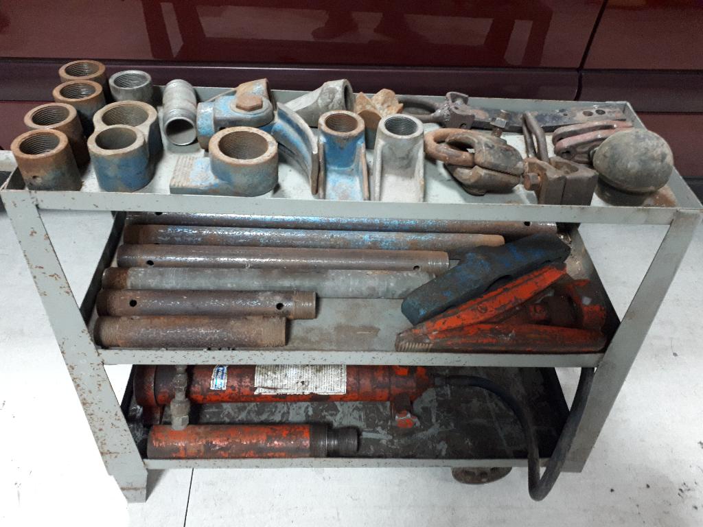 Autoschade uitdeuk plaatwerk gereedschap persset Celette, Ophalen, Gebruikt