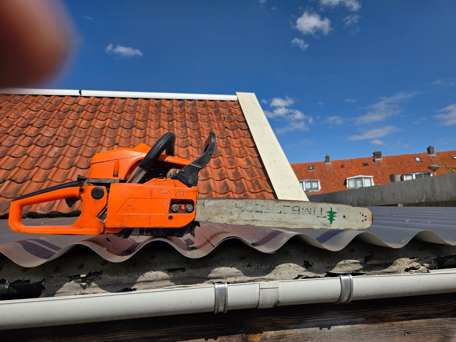 kettingzaag, Tuin en Terras, Ophalen, Gebruikt