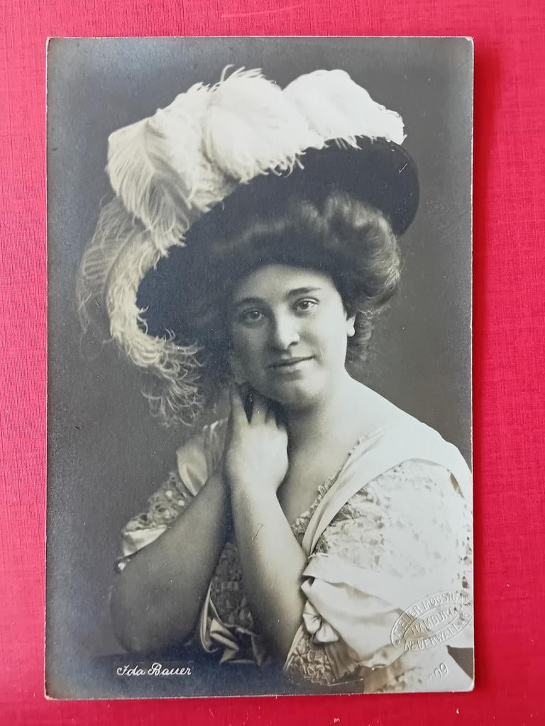 Ansichtkaart Ida Bauer, Ophalen of Verzenden, Foto of Kaart