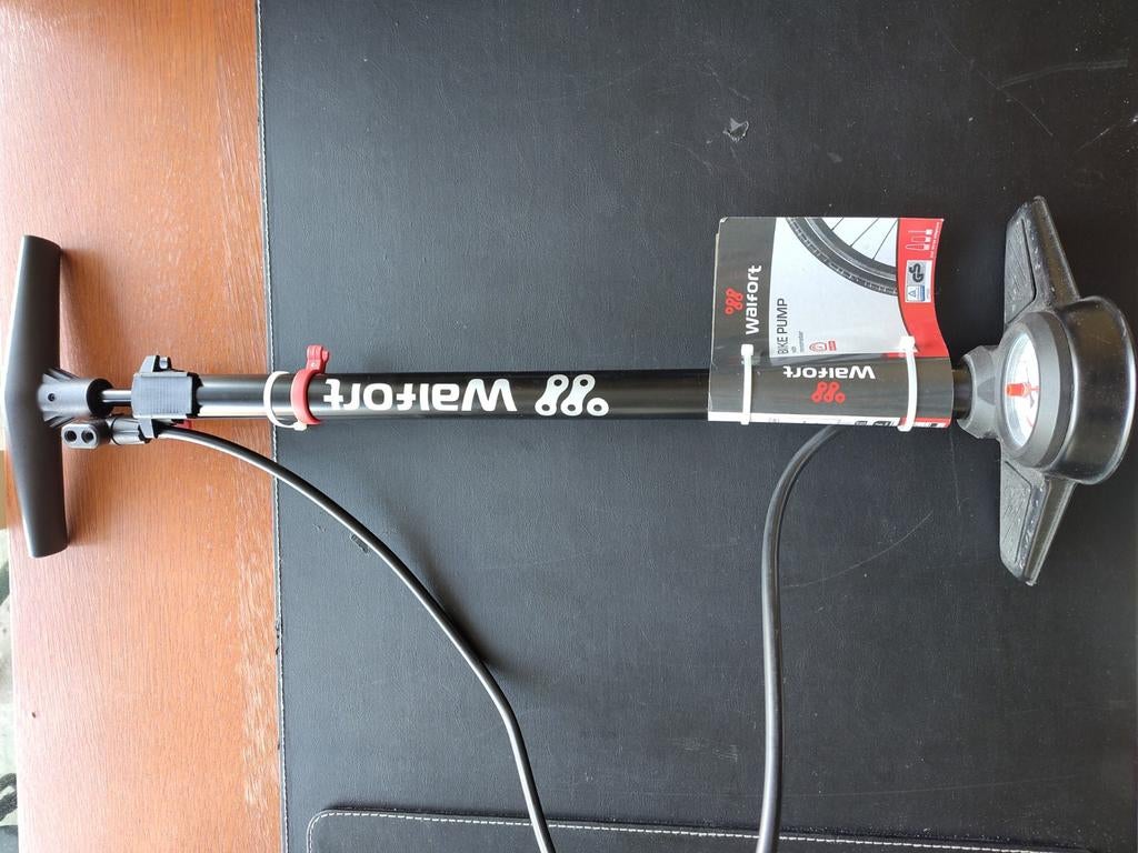 Walfort Fietspomp met Manometer - Nieuw, Ophalen, Drukmeter, Nieuw