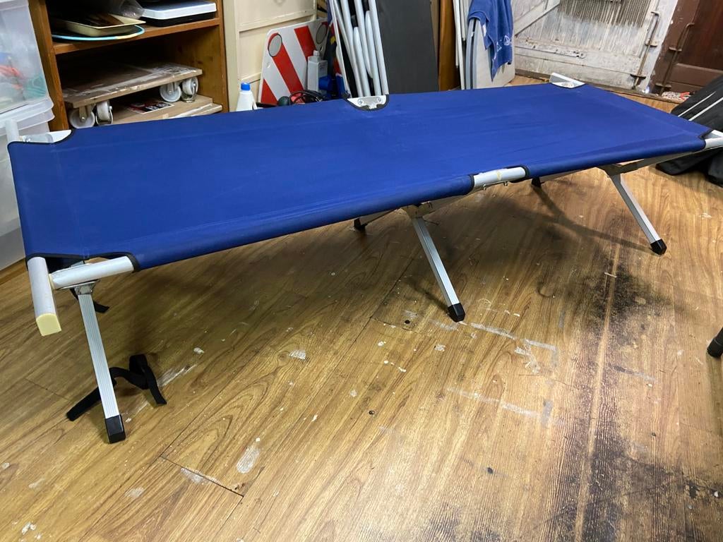 Veldbed / stretchbed / campingbed, Ophalen, Gebruikt