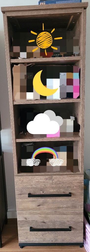 SET, dressoir, tv-meubel, boekenkast, tafels, Ophalen