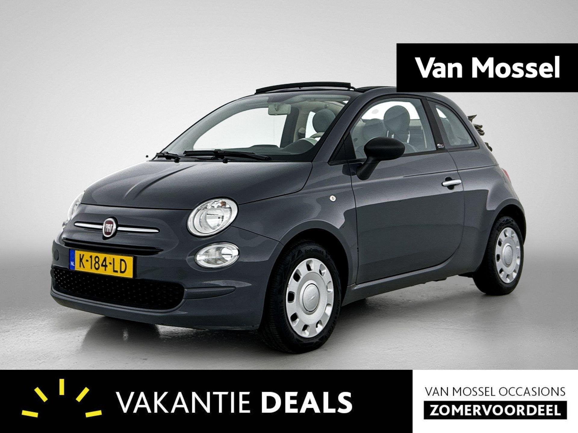 Fiat 500 C 1.0 Hybrid Pop | Airco | Parkeersensoren | Cabrio