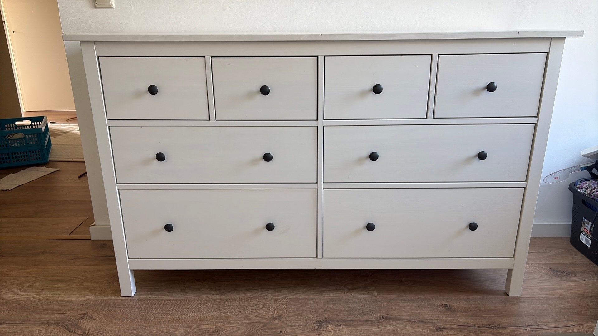 Ikea HEMNES ladekast, Ophalen, 5 laden of meer, Zo goed als nieuw, Minder dan 100 cm