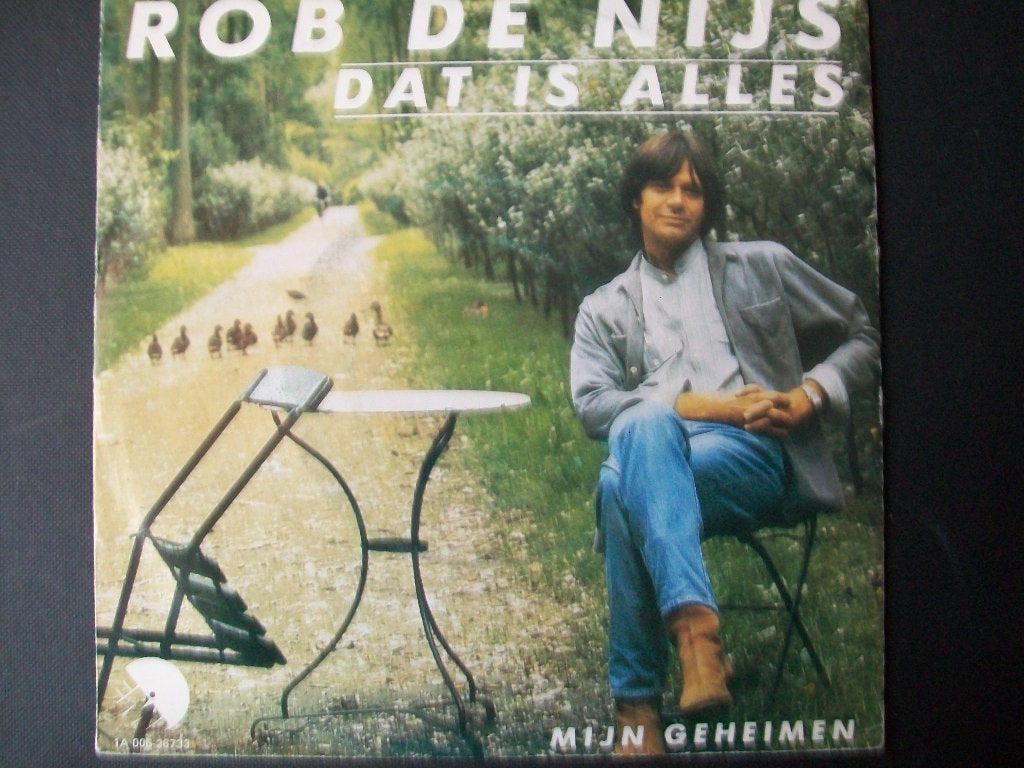 Rob de Nijs met Dat is Alles (1981) in nieuwstaat, Verzenden, 7 inch, Zo goed als nieuw, Inclusief binnenhoes