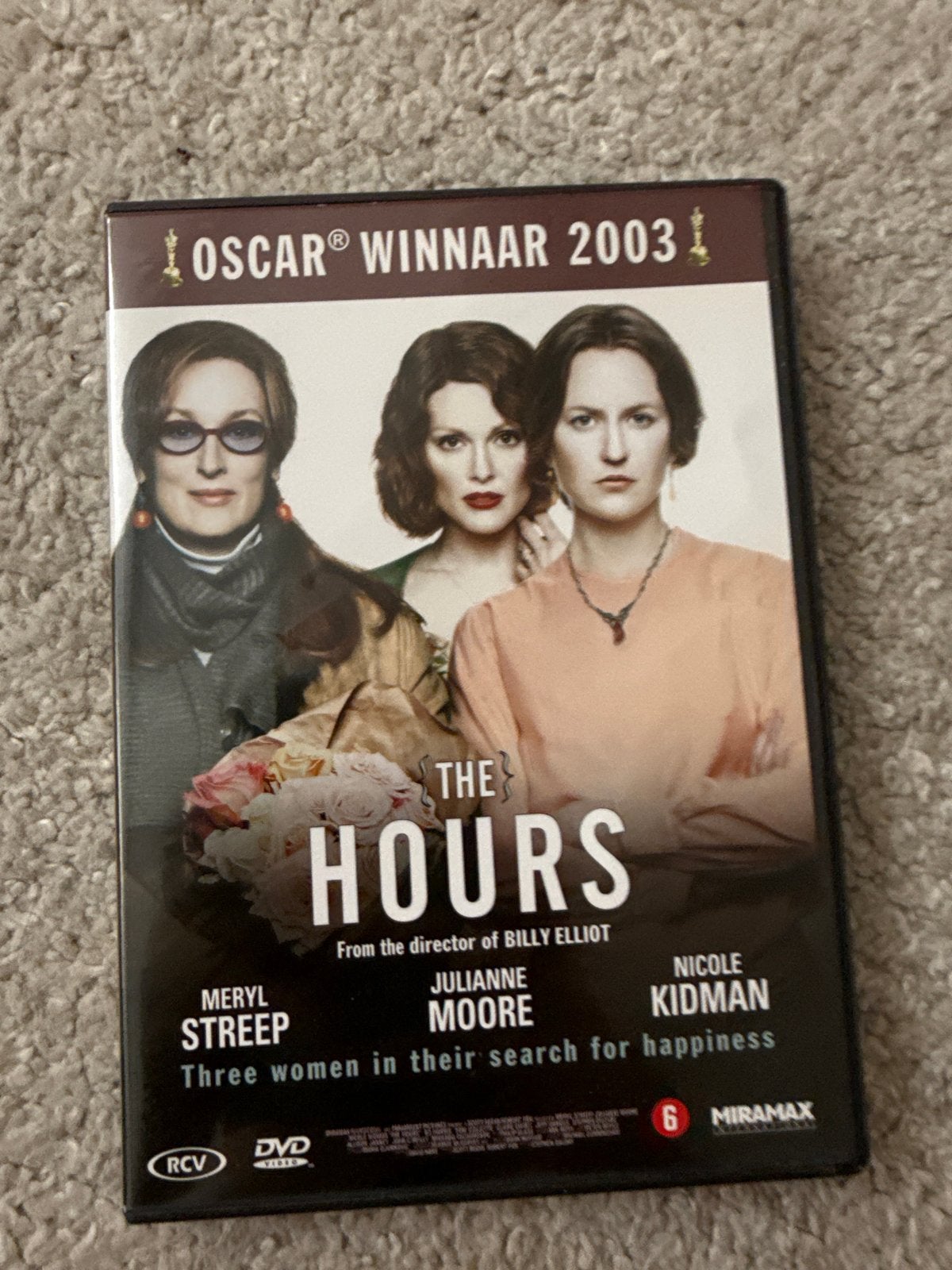 The Hours DVD - Oscar Winnaar 2003 met Meryl Streep, Ophalen, Gebruikt, Waargebeurd drama, Vanaf 6 jaar