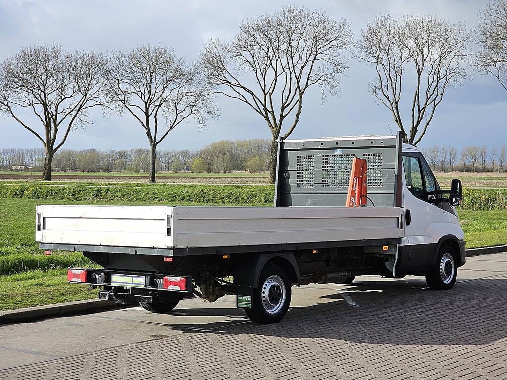 IVECO DAILY 35S14 l3 open-laadbak xl!, Auto's, 136 pk, Gebruikt, Euro 6, Iveco