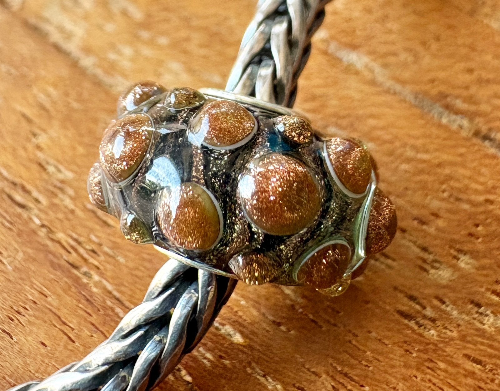 Trollbeads Limited Kerst Gouden Knopjes NIEUW, Sieraden, Tassen en Uiterlijk, Bedels, Verzenden, Nieuw, Goud, Trollbeads