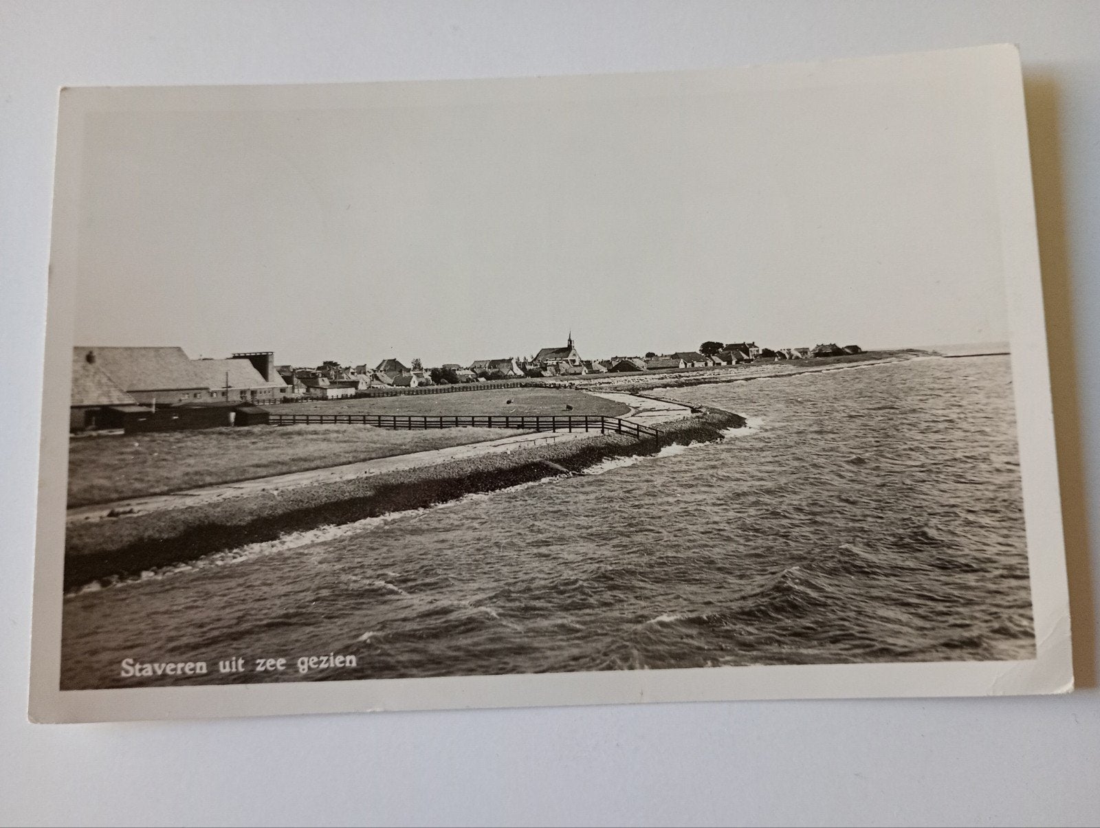 Stavoren 1954, Ophalen of Verzenden, 1940 tot 1960, Gelopen, Friesland