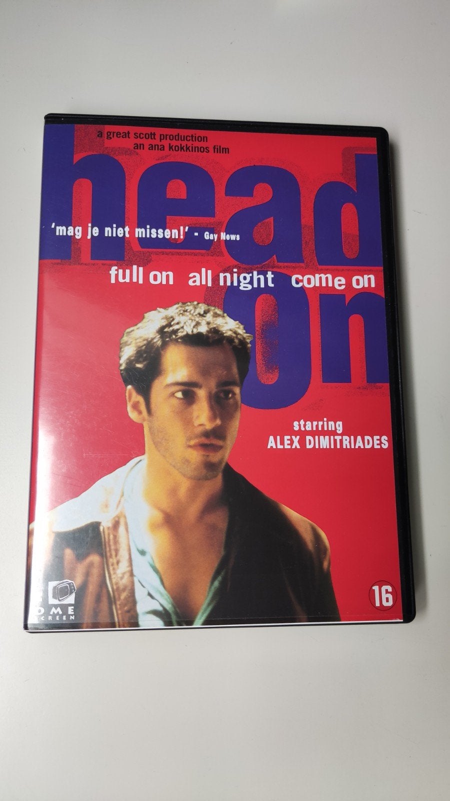 Gay Themed Movie: Head On (DVD) - Alex Dimitriades - Drama, Vanaf 16 jaar, Ophalen of Verzenden, Gebruikt
