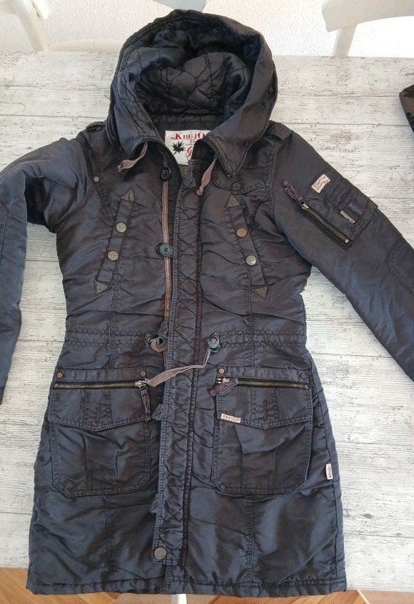 khujo Parka L, Verzenden, Nieuw, Maat 42/44 (L), Blauw