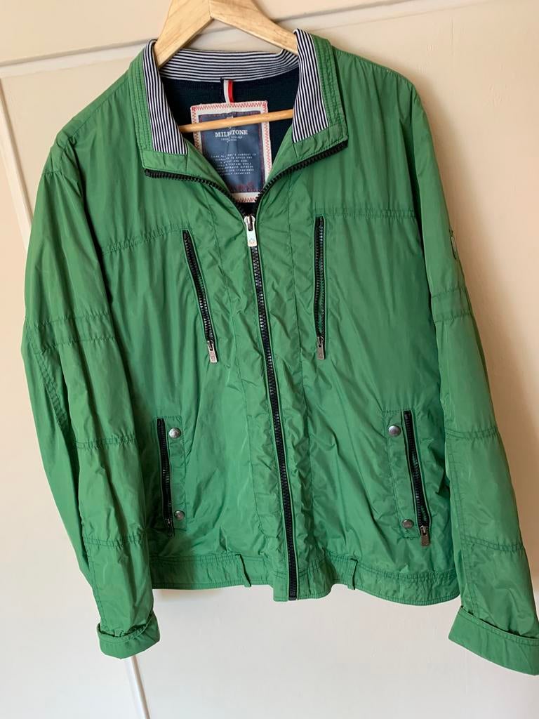 Mooi jack milptone maaL, Ophalen of Verzenden, Gedragen, Maat 52/54 (L), Groen