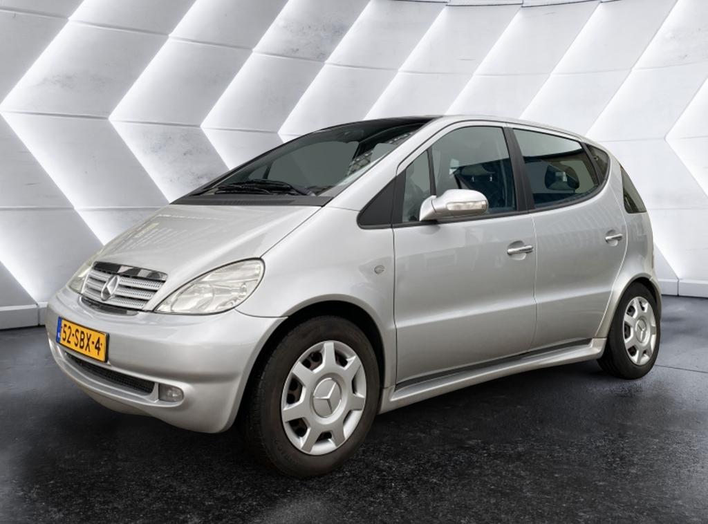Mercedes-Benz A-Klasse 210 E. Avantg.Lang (bj 2002), Auto's, Automaat, Gebruikt, 4 cilinders, Leder en Stof