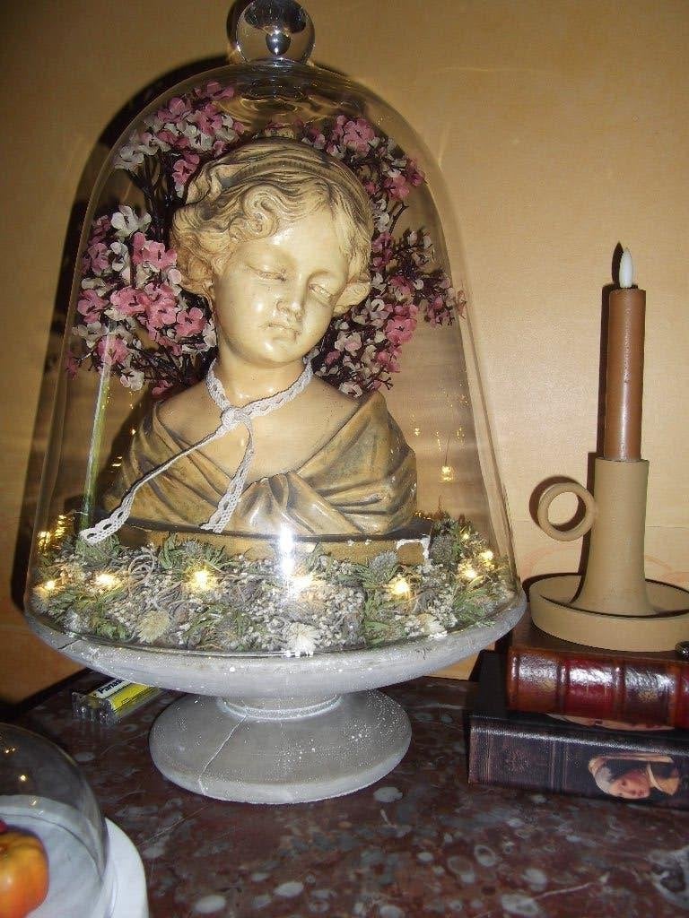 *Franse antiek/brocante buste beeldje*, Ophalen of Verzenden