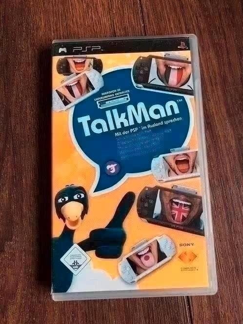 TalkMan PSP - Leer talen met plezier!, Puzzel en Educatief, Gebruikt, 1 speler, Ophalen of Verzenden