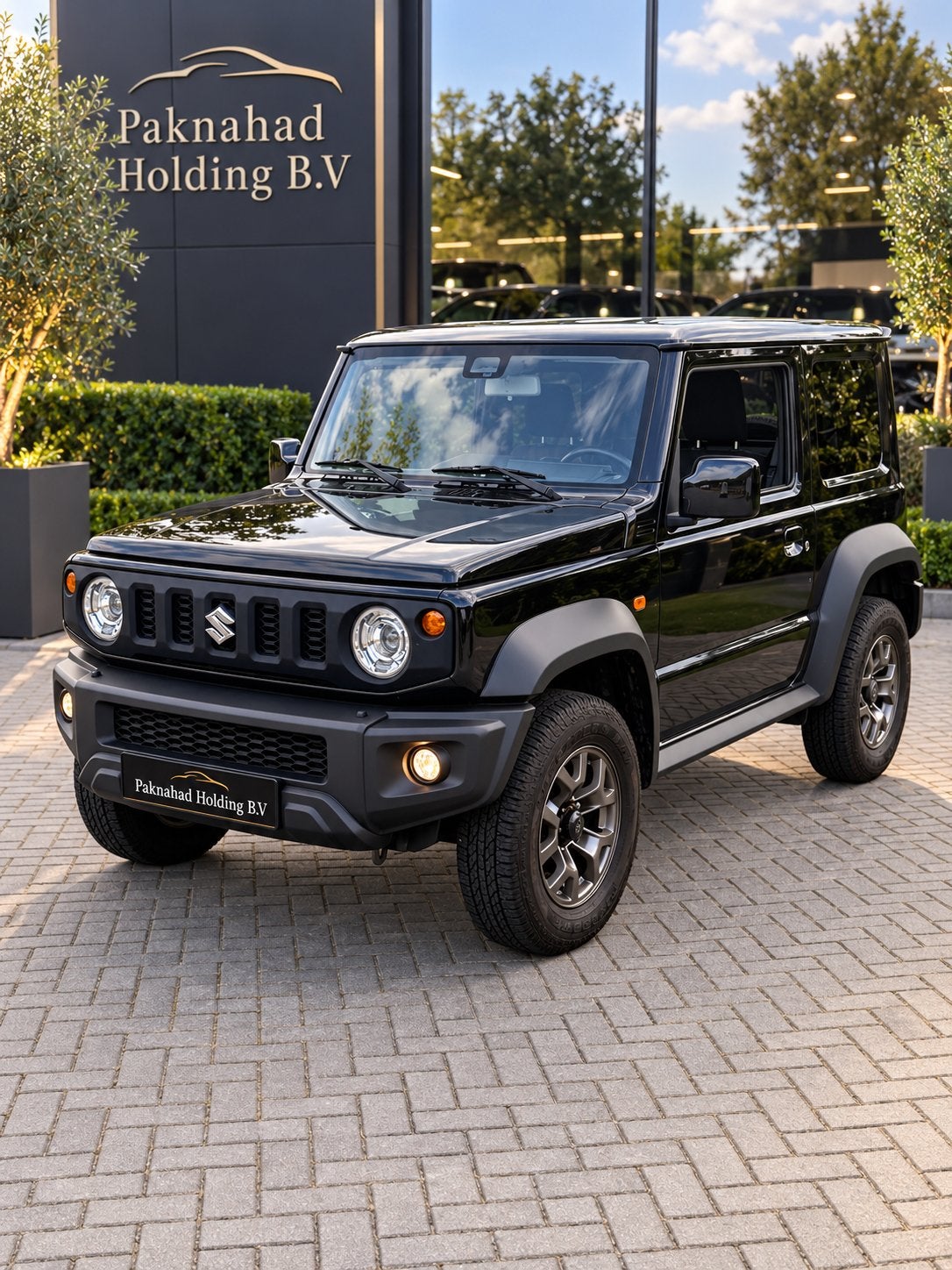 Suzuki Jimny 1.5L VVT 102pk Allgrip Pro 2020 Zwart, Auto's, 13 km/l, Stof, Zwart, 4 cilinders