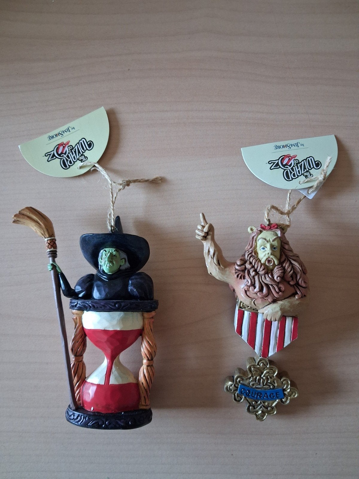 The Wizard of Oz, 2 ornamenten. Nieuw in doos, Jim Shore., Ophalen of Verzenden, Nieuw