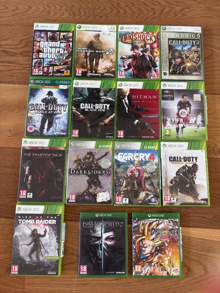 Diverse xbox 360 games (allen voor EUR 25), Spelcomputers en Games, Games | Xbox 360, Gebruikt, Overige genres, 1 speler, Ophalen of Verzenden