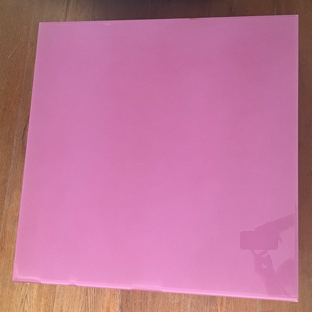 Salontafel roze gratis afhalen, Ophalen, Kunststof, Gebruikt, 50 tot 100 cm