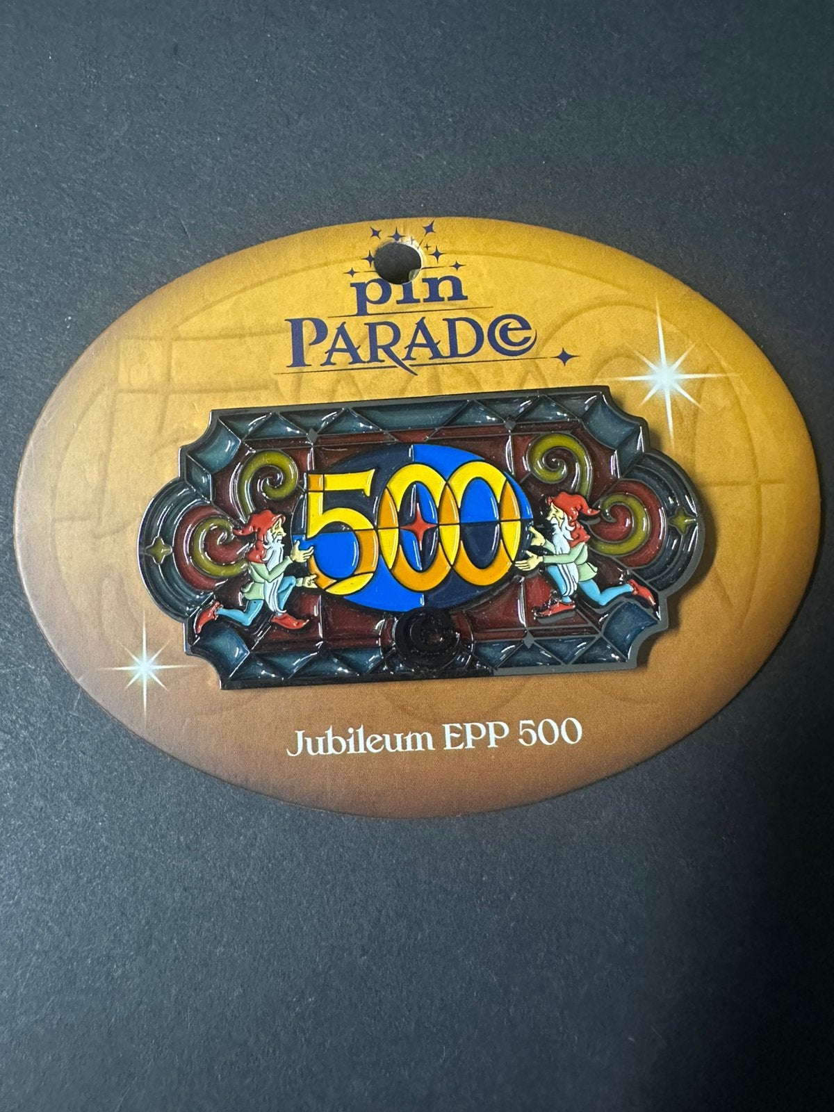 Efteling pin 500ste pin, Ophalen of Verzenden, Zo goed als nieuw, Button of Speldje