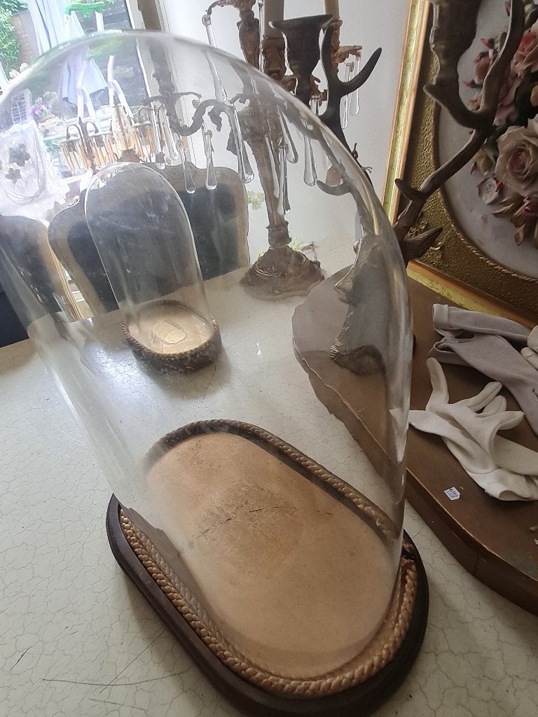 XL antieke ovale stolp, Huis en Inrichting, Woonaccessoires | Stolpen, Heikant 21 Kaatsheuvel, 31 cm, Belle Vieille Brocante, Ophalen of Verzenden