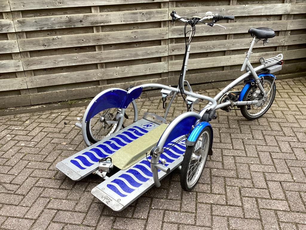 van raam rolstoelfiets met ondersteuning, Ophalen of Verzenden, Gebruikt, Velgrem, Van Raam