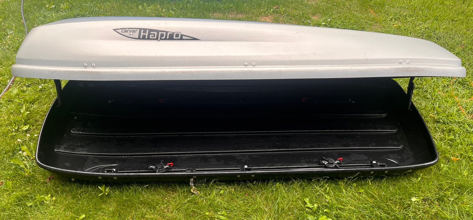 Dakkoffer HAPRO Carver 8.4 incl 2x set rails., Ophalen, Gebruikt