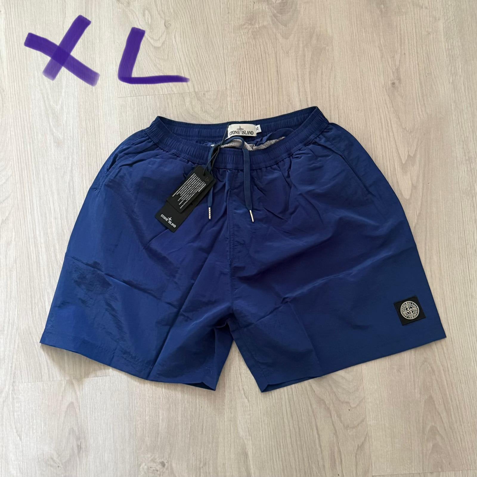 Stone Island - Zwembroek - Blauw - XL, Ophalen of Verzenden, Maat 56/58 (XL), Blauw, Zwemshort