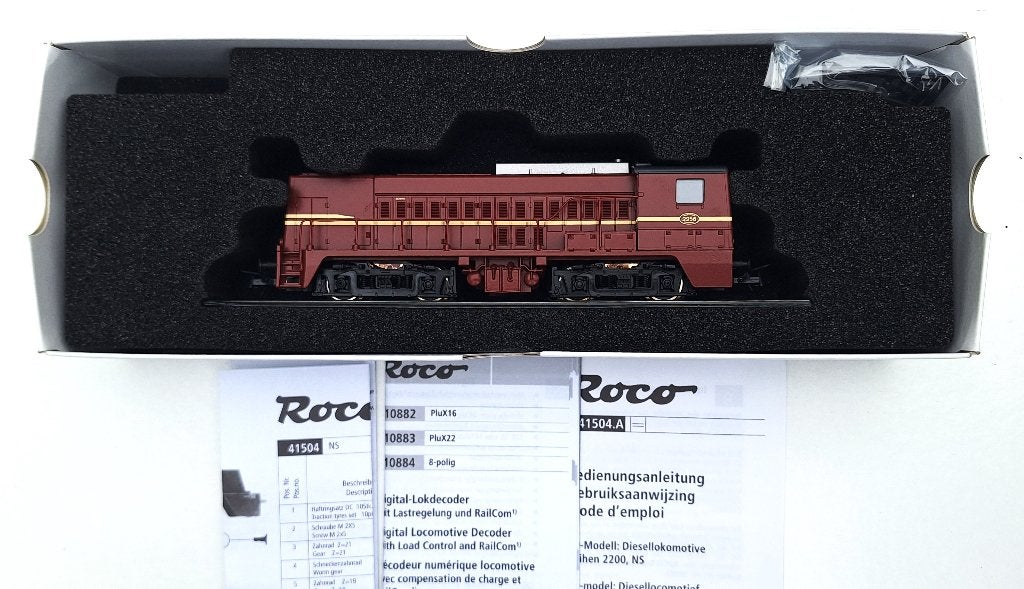 Roco 41504 NS dieselloc  2256 DCC digitaal nieuw, Nieuw, Ophalen of Verzenden, NS, Roco