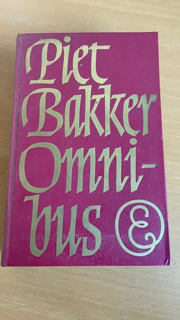 Piet Bakker omnibus - De slag-Jeugd in de pijp-Logboek van d, Ophalen of Verzenden