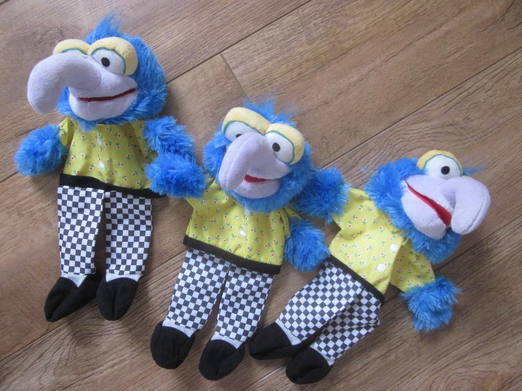 Disney Mega Albert Heijn The Muppets 4 x Gonzo handpoppen, Ophalen of Verzenden, Nieuw, Eend