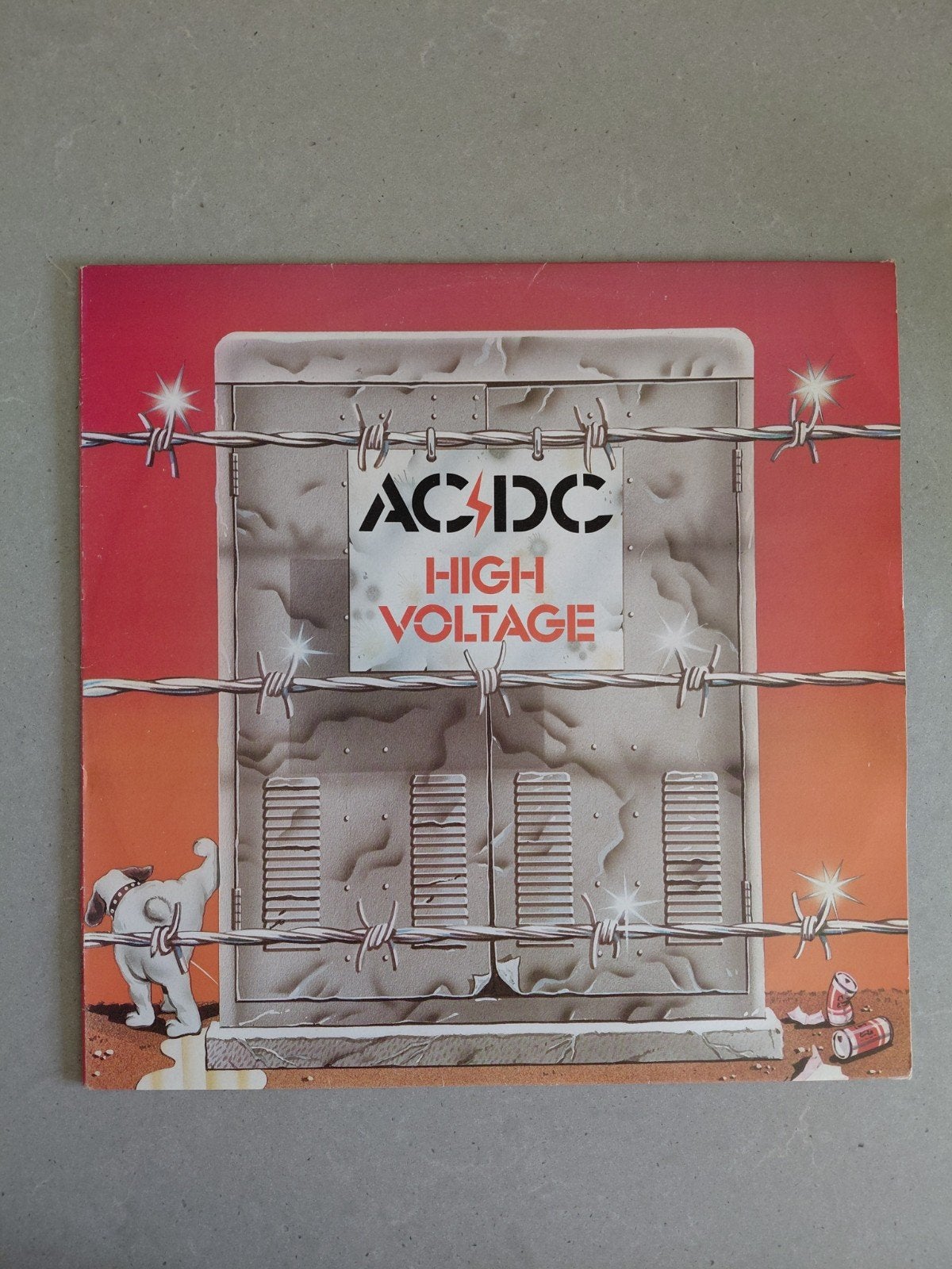 AC/DC - High Voltage LP Originele Australische persing!, LP, Gebruikt, Hard Rock, Originele persing