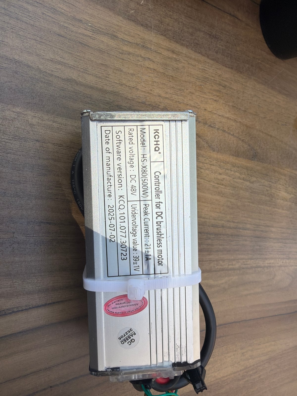 Contreller voor DC borstelloze motor (HS-X80(500W)), Fietsen en Brommers, Fietsonderdelen, Overige typen, Nieuw, Aluminium, Ophalen