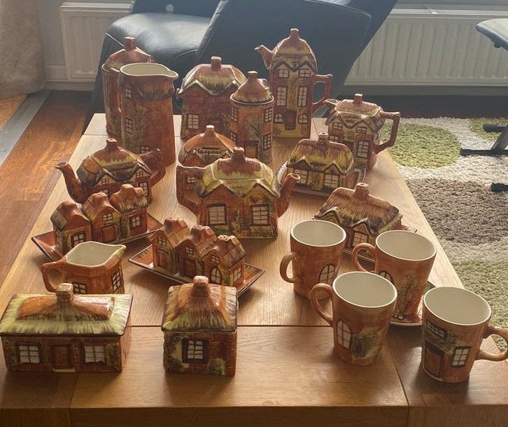 Prachtige Vintage Price Kensington Cottage Ware Serviesset, Ophalen of Verzenden