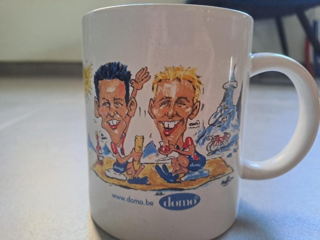 Koffiemok Domo McEwen - Merckx, Sport en Fitness, Wielrennen, Verzenden, Zo goed als nieuw, Overige typen