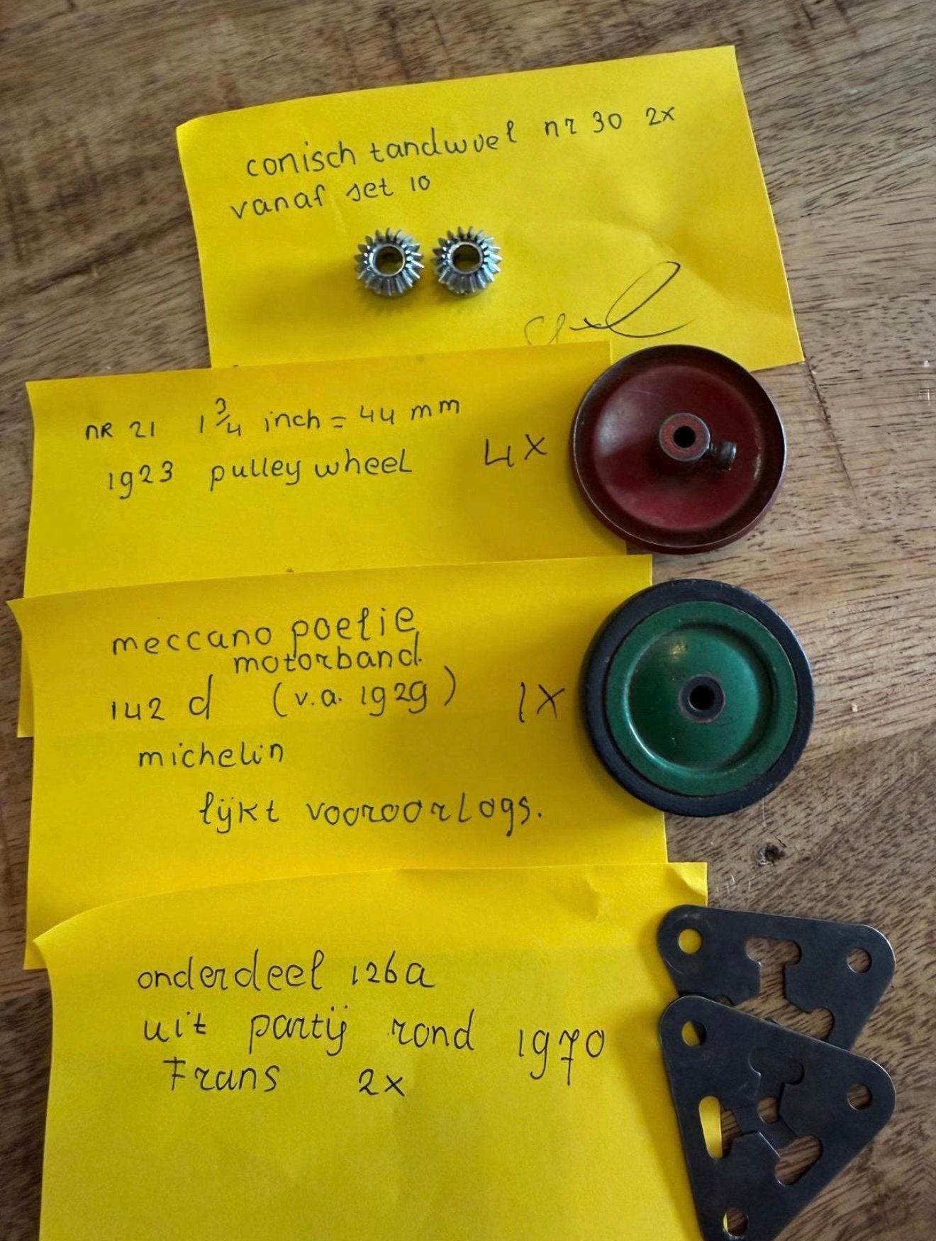 Mecano onderdelen, Antiek en Kunst, Ophalen of Verzenden