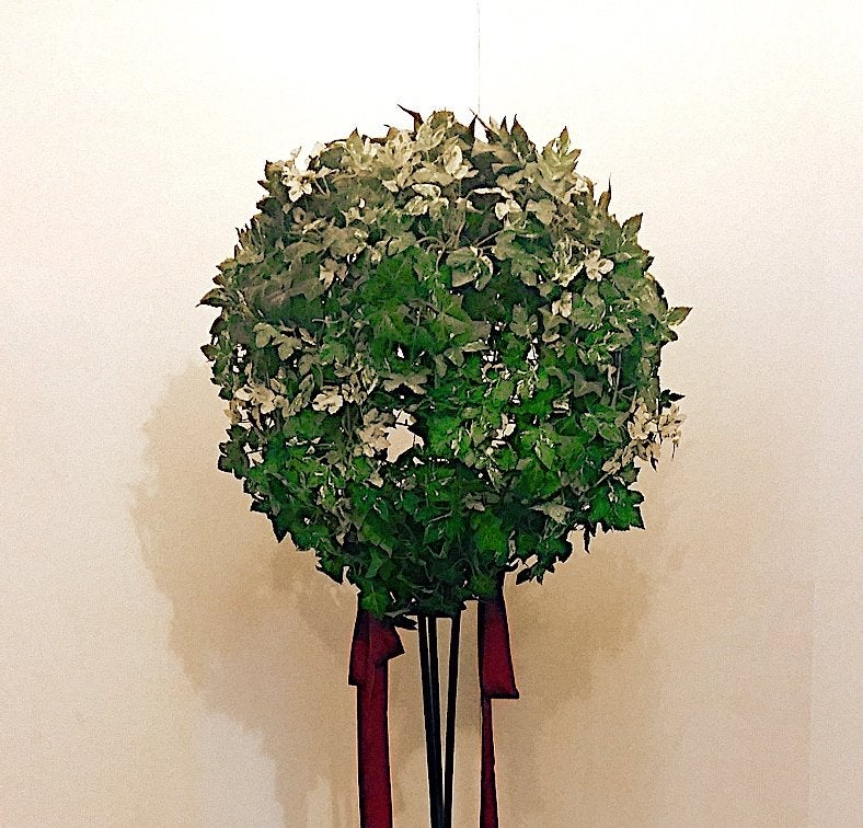 Kunstplant klimop bol op standaard | voor decoratie, Ophalen, Kunstplant, Kunststof, 135 cm