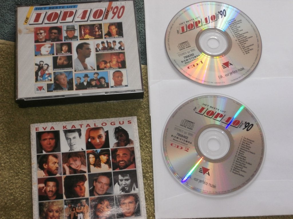 2-CD - Het Beste Uit De Top 40 Van '90 - Various Artists., Ophalen of Verzenden, Zo goed als nieuw, Inclusief boekje, Verzamelalbum