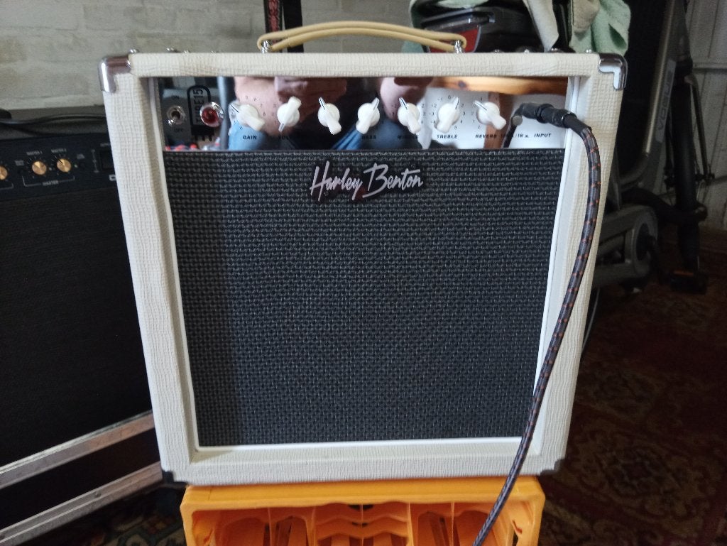 Harley Benton Tube15 combo, Ophalen of Verzenden, Zo goed als nieuw, Gitaar, Minder dan 50 watt