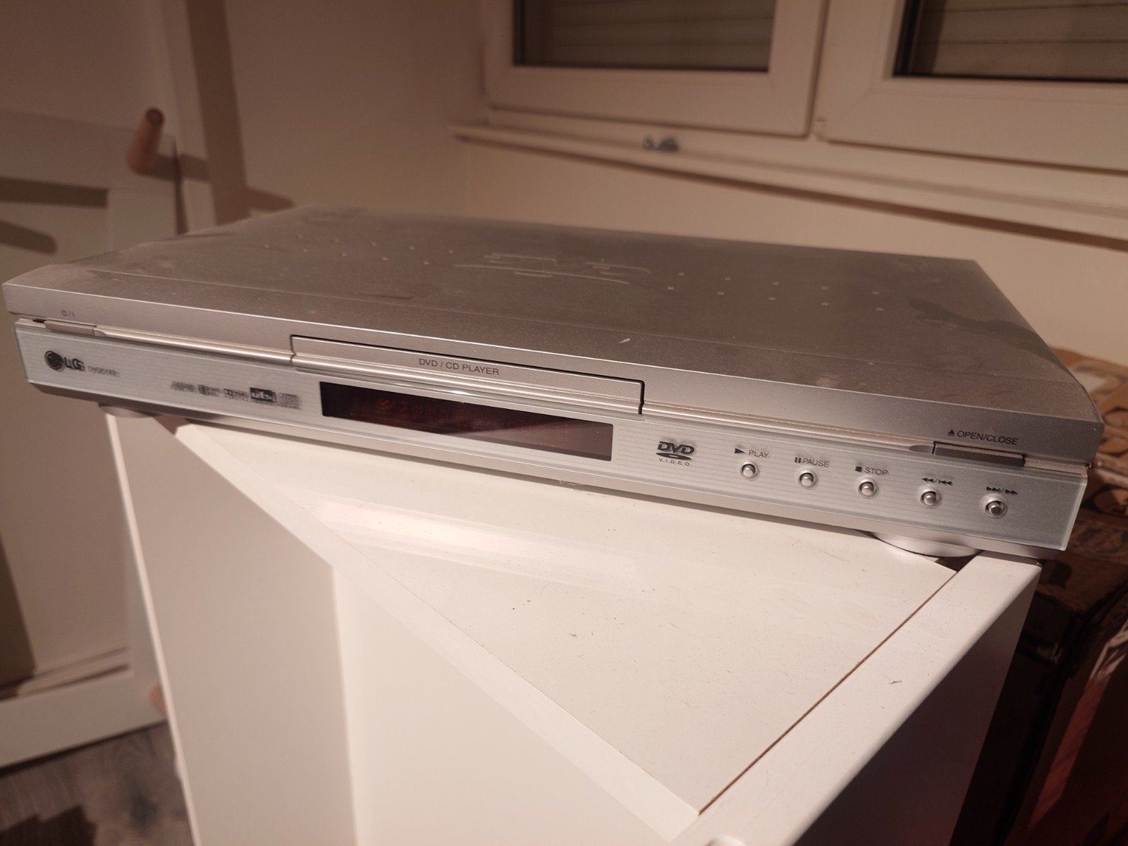 LG DVD Speler DVD5183 - Zilverkleurig, Audio, Tv en Foto, Dvd-spelers, Ophalen of Verzenden, Gebruikt, Dvd-speler, LG