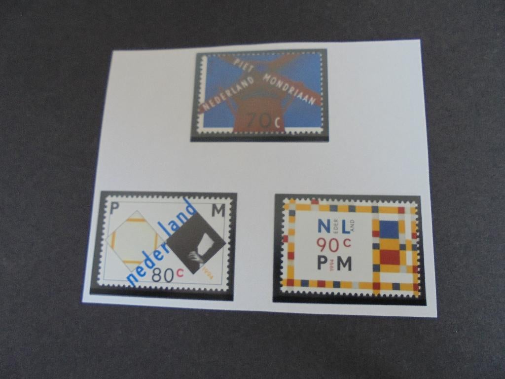 Postzegels 1994- Mondriaan, Verzenden, Na 1940, Postfris