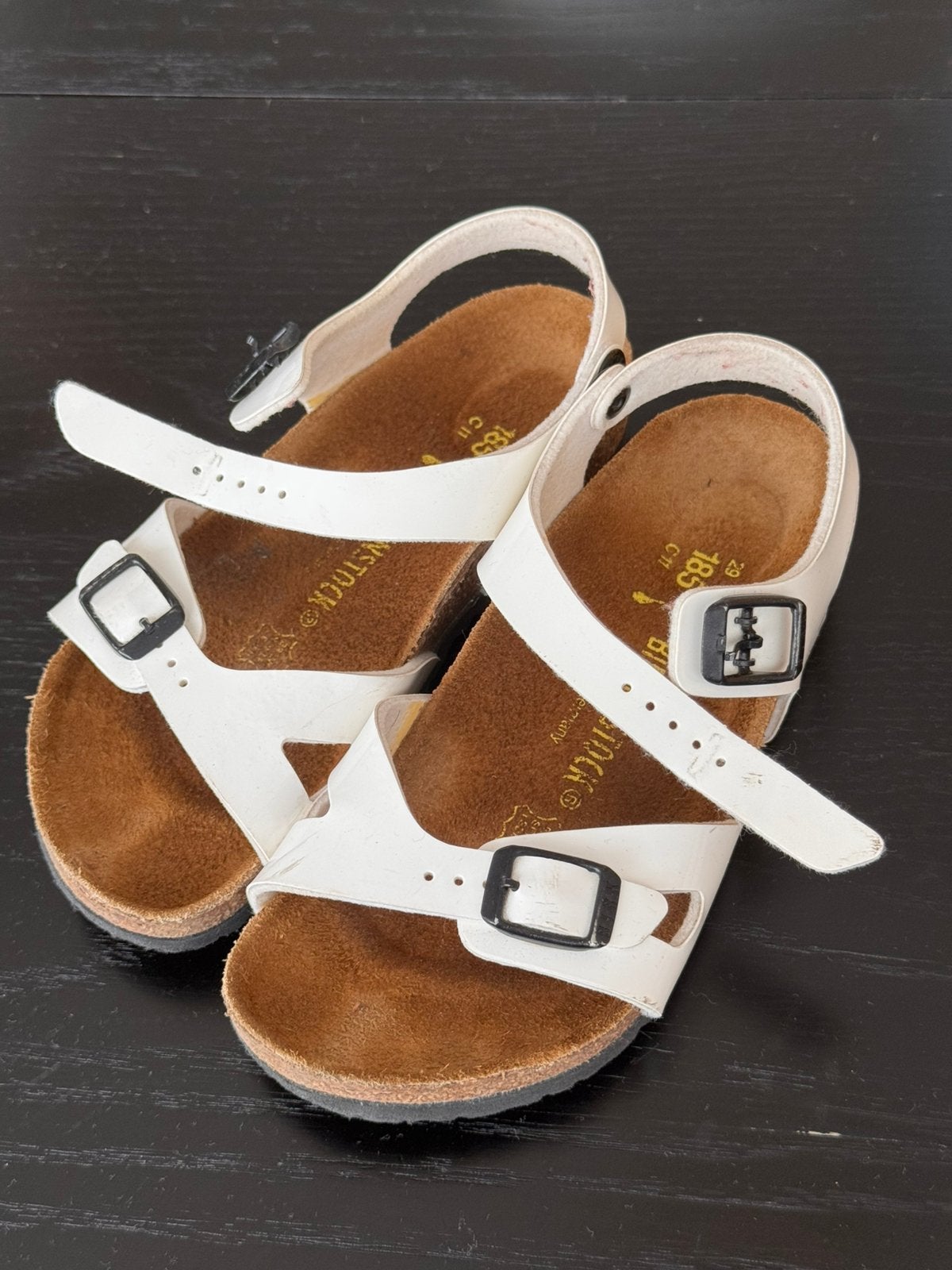 witte birkenstock, Ophalen, Gebruikt, Meisje, Schoentjes
