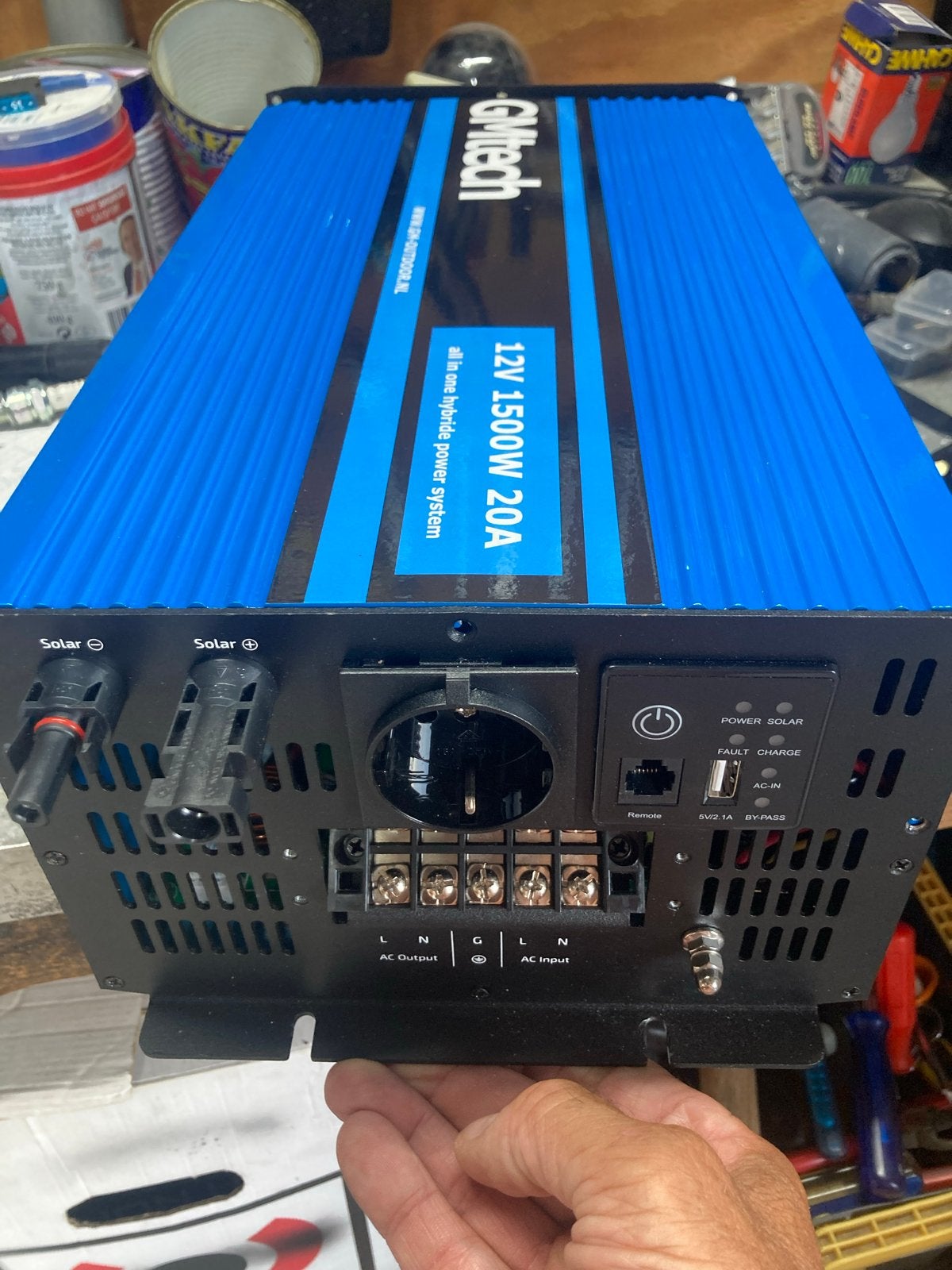 GMtech Solar Inverter 1500W - Defect, Ophalen