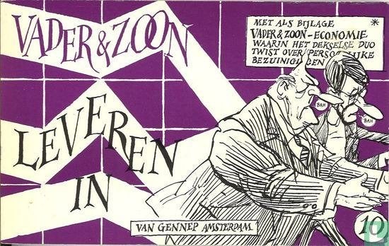 Vader & zoon leveren in van Peter van Straaten (1979), Eén stripboek, Ophalen of Verzenden, Gelezen