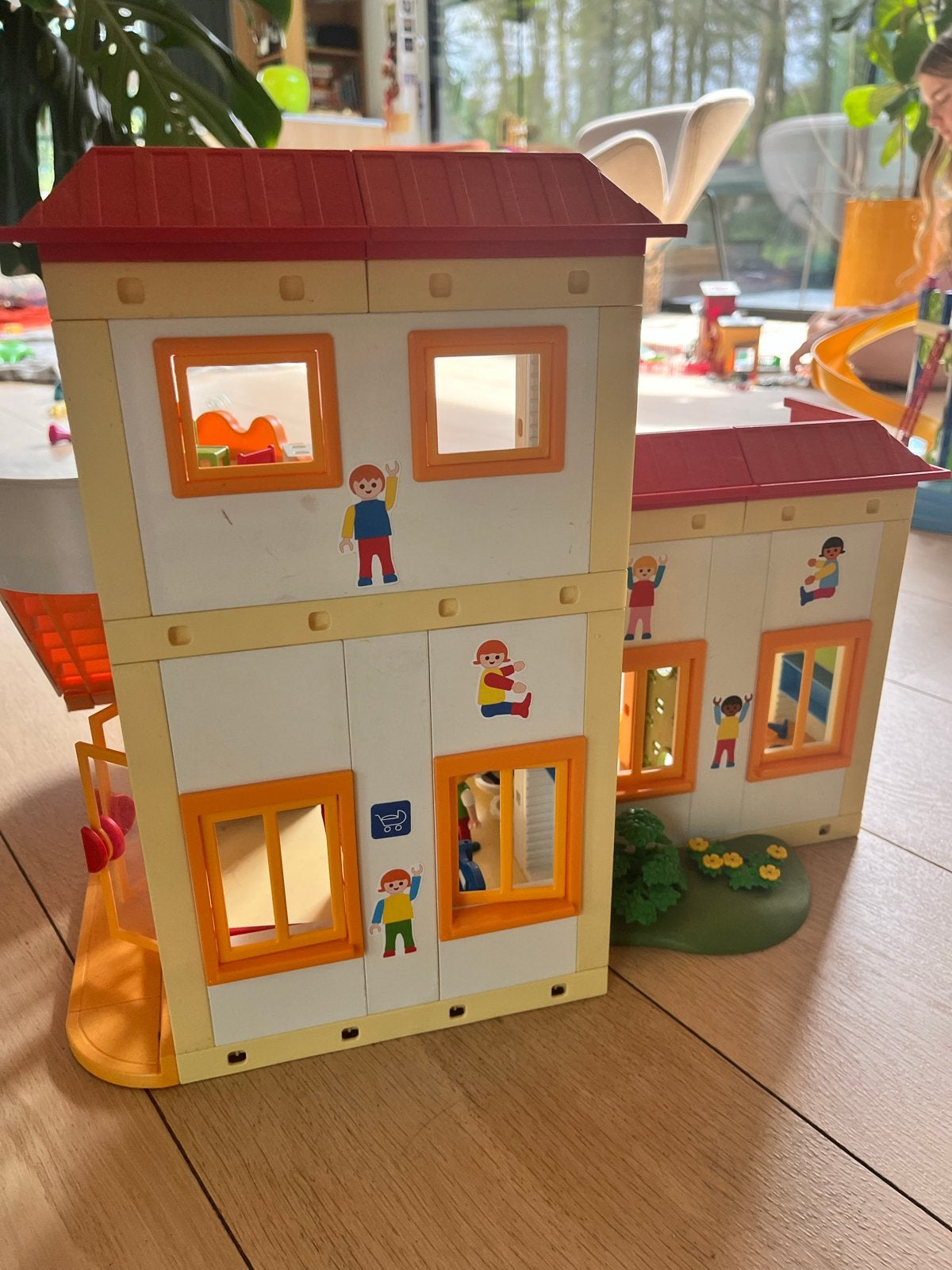 Playmobil School/Crèche met veel accessoires, Ophalen of Verzenden, Zo goed als nieuw, Jongen of Meisje