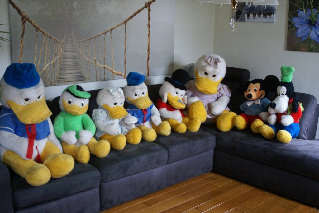 DISNEY KNUFFELS.. oa Donald Duck - Katrien.. Verschillende, Ophalen of Verzenden, Zo goed als nieuw, Eend