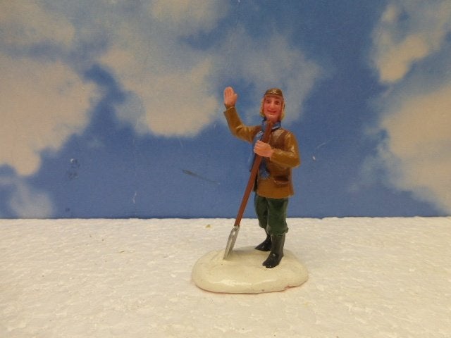 lemax claering the walk kerstdorp poppetje figurine beeldje, Ophalen of Verzenden, Zo goed als nieuw