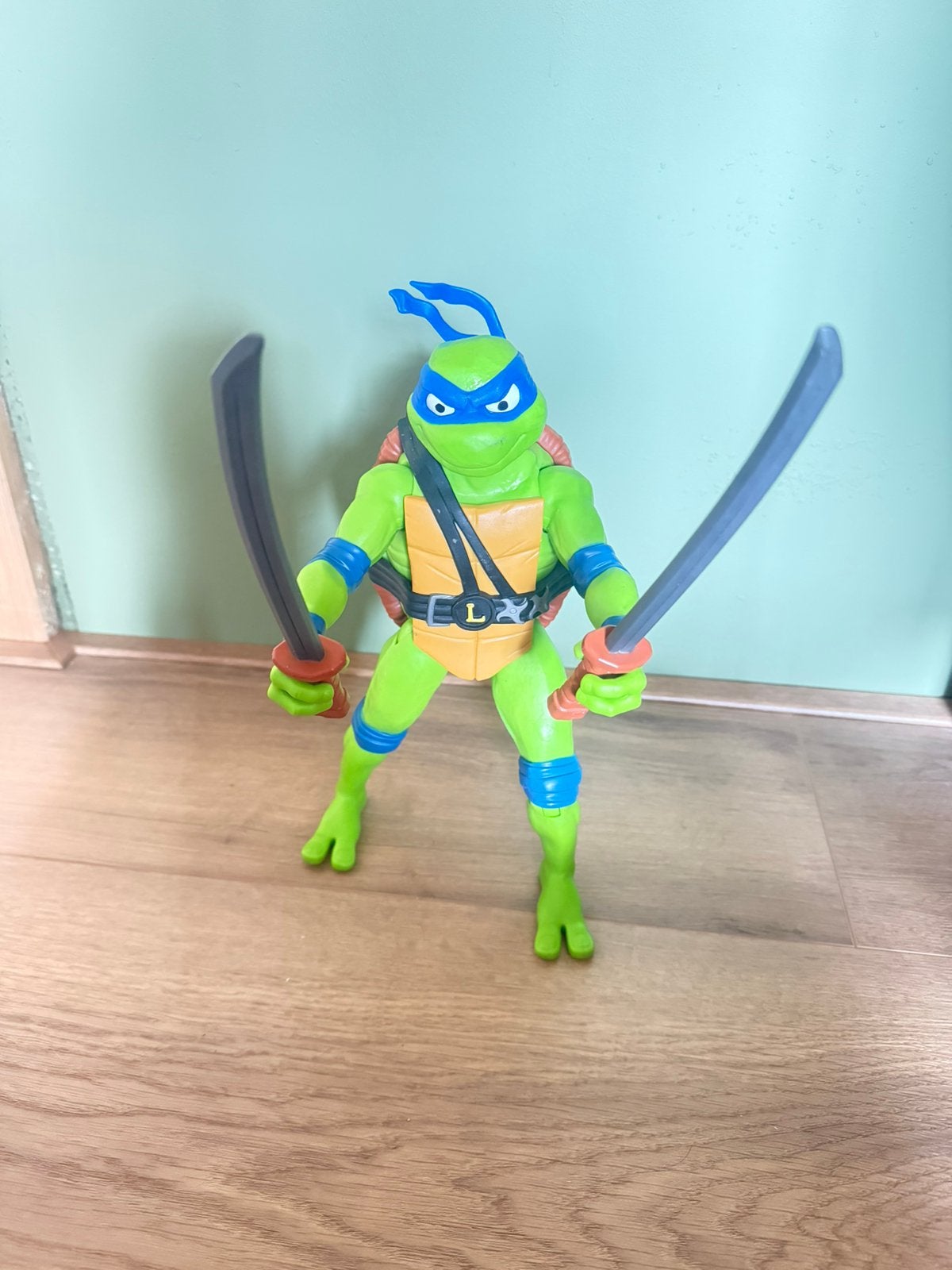 teenage mutant ninja turtles leonardo ninja figuur, Ophalen of Verzenden, Zo goed als nieuw