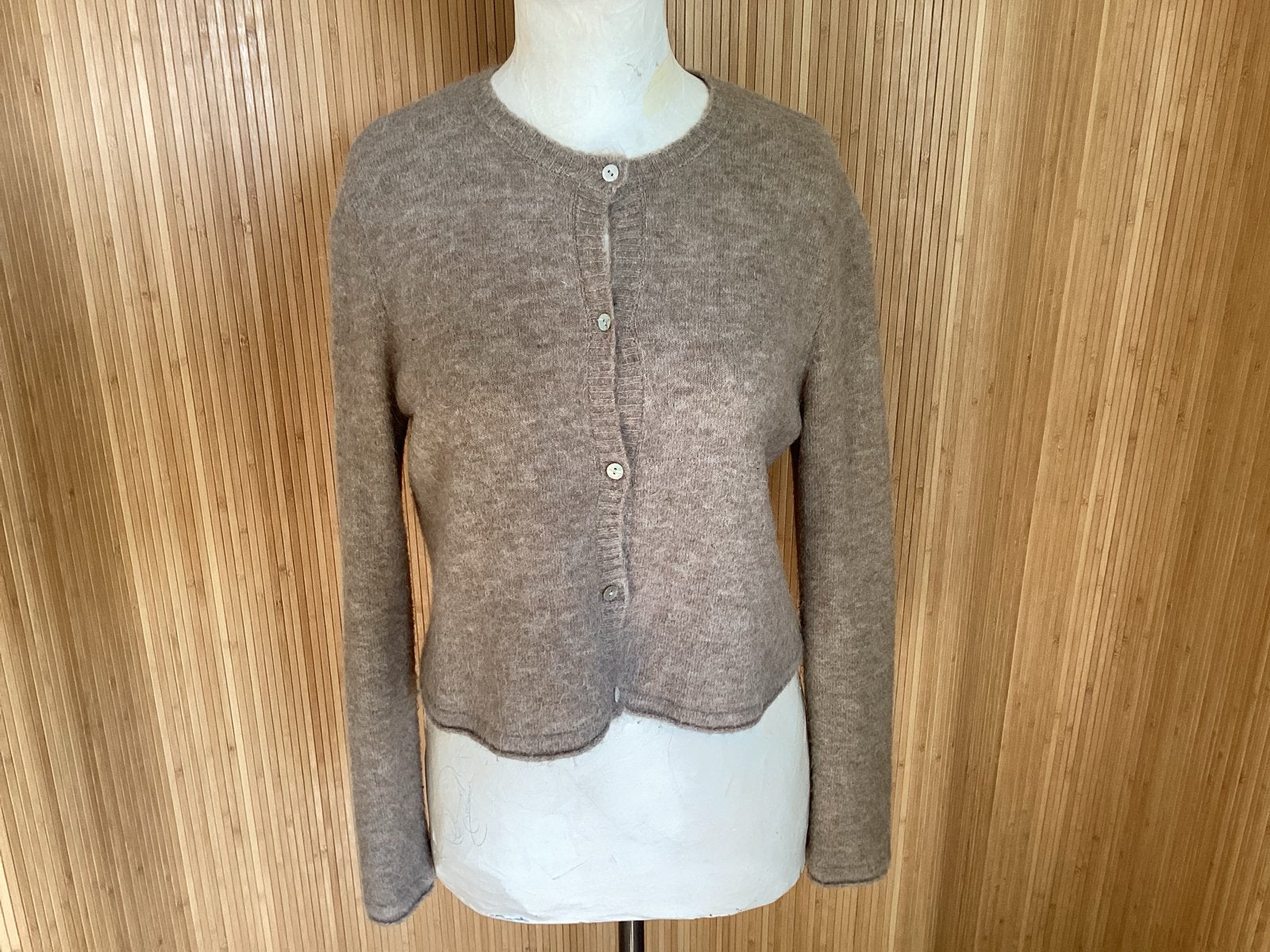 Zara gebreid vestje maat S, Kleding | Dames, Ophalen of Verzenden, Zo goed als nieuw, Maat 36 (S), Beige
